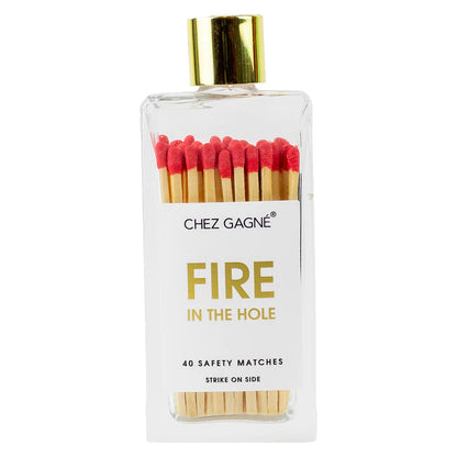 CHEZ GAGNÉ GLASS BOTTLE SAFETY MATCHES