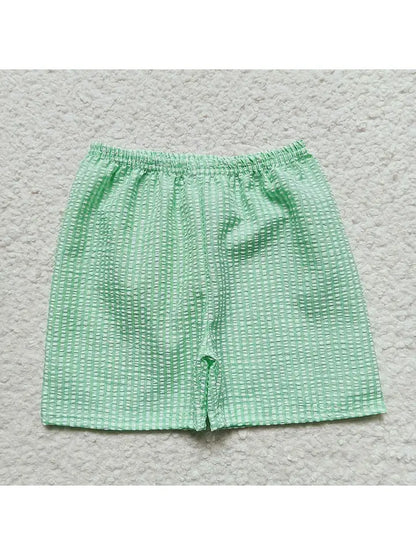 SEERSUCKER PLAID SHORTS