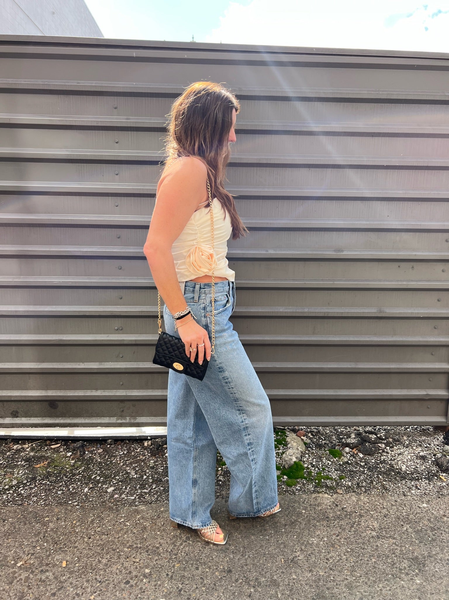 AGOLDE LOW SLUNG BAGGY DENIM JEANS