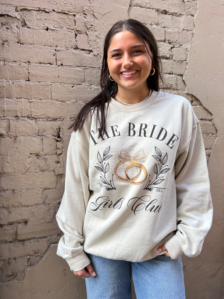 bride graphic sweatshirt