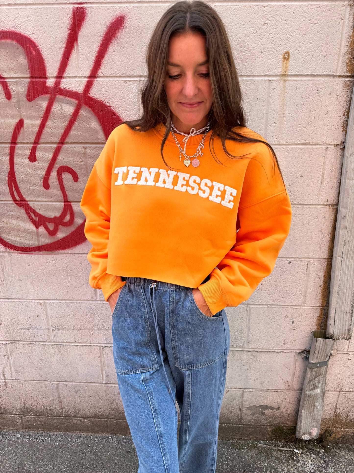 orange Tennessee Vols crewneck 