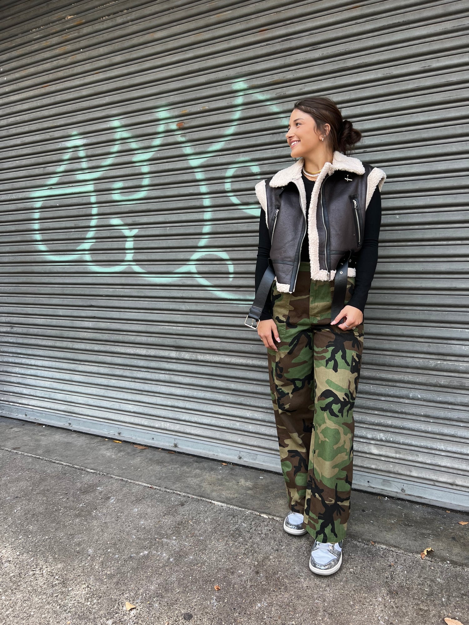 Styling Plus Size Camo Pants for Fall 2020 - Fro Plus Fashion