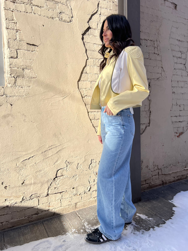 light yellow outfit inspo