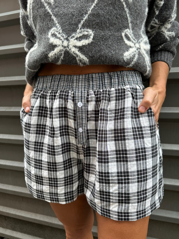 PREPPY PLAID BOXER SHORTS