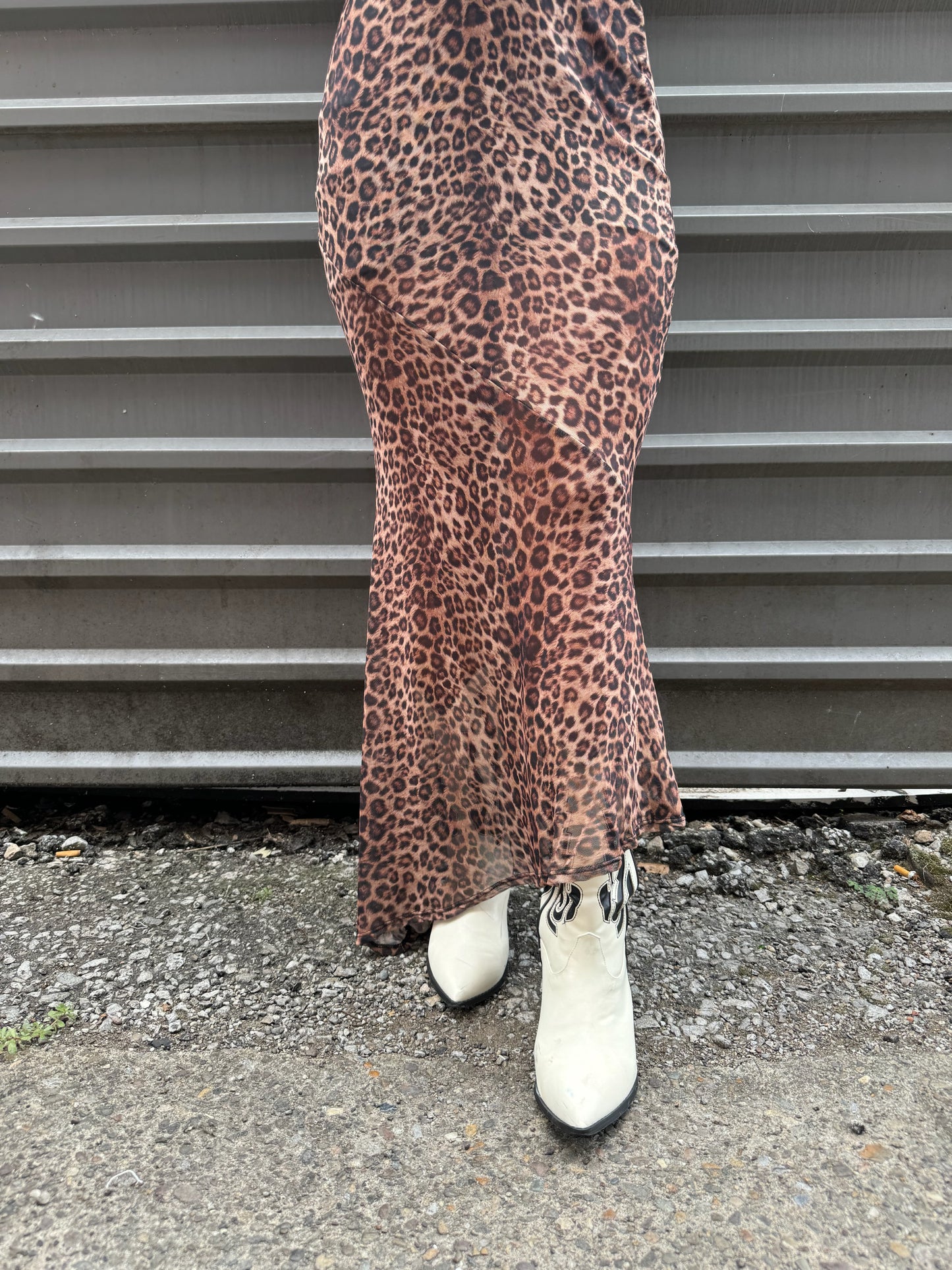 CATARINA LEOPARD MAXI SKIRT