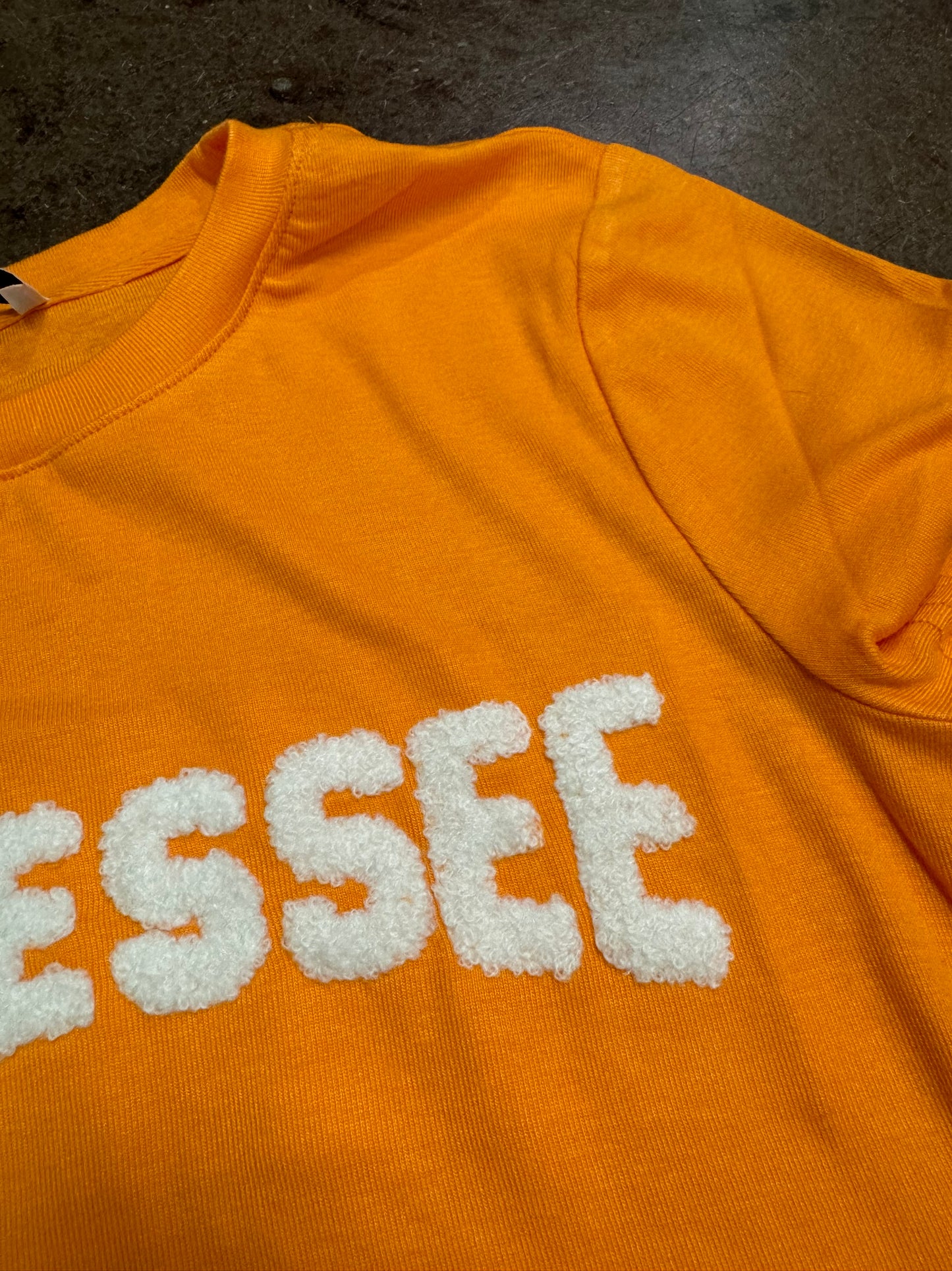 tennessee chenille patch t-shirt