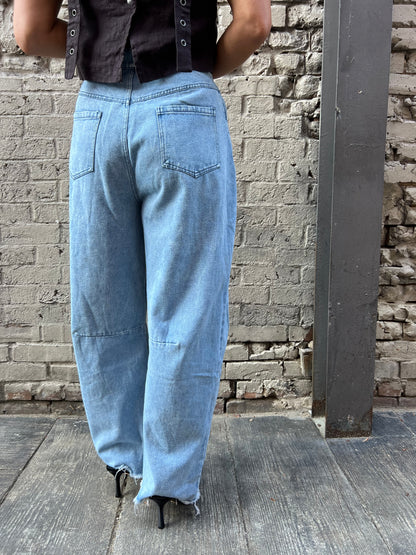 KNOX BARREL JEANS