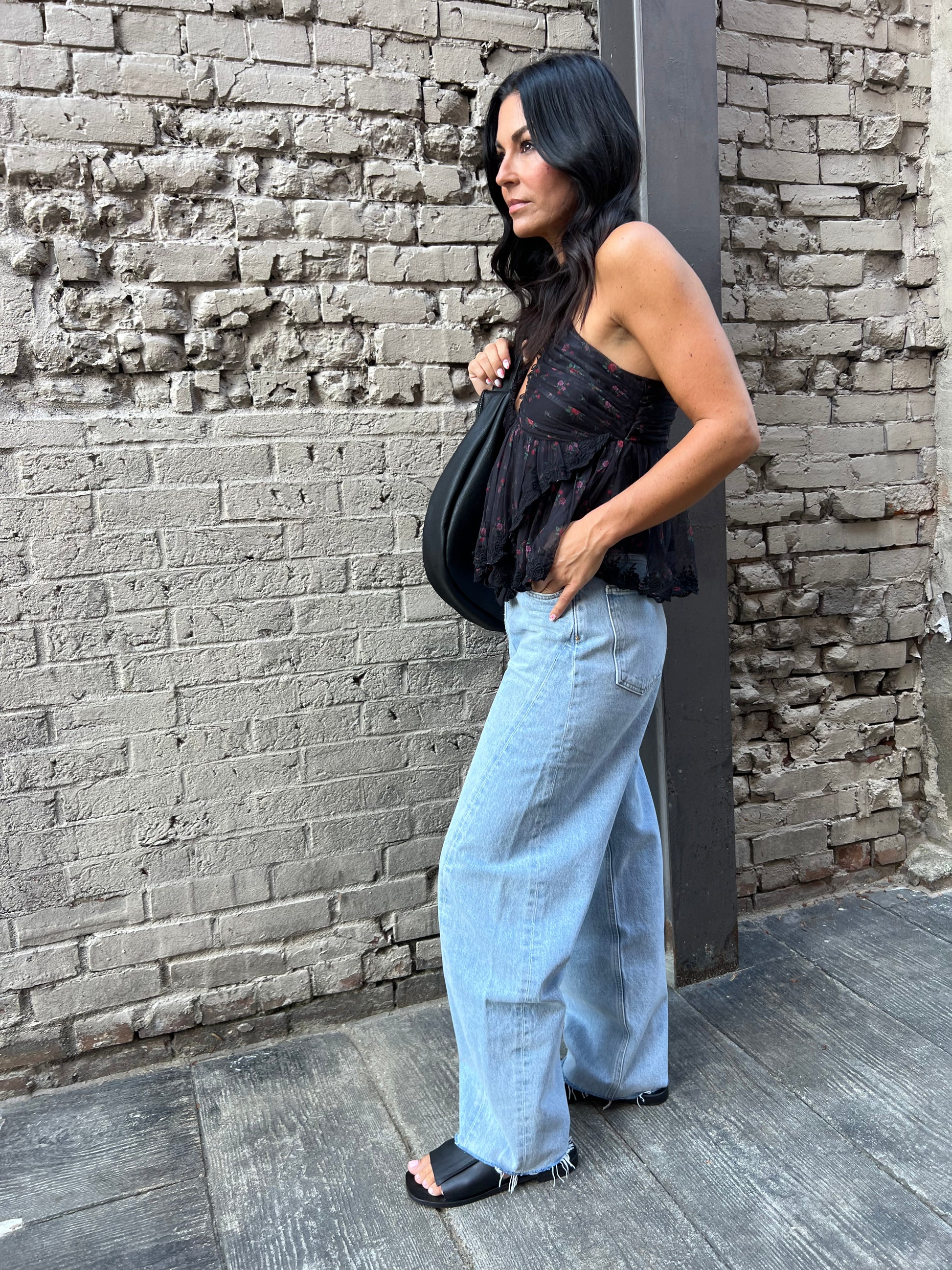パンツ NKJ2025SS BELT BARREL DENIM niko and… ジーンズ デニム デニムパンツ 「NKJ 2025SS」BELT