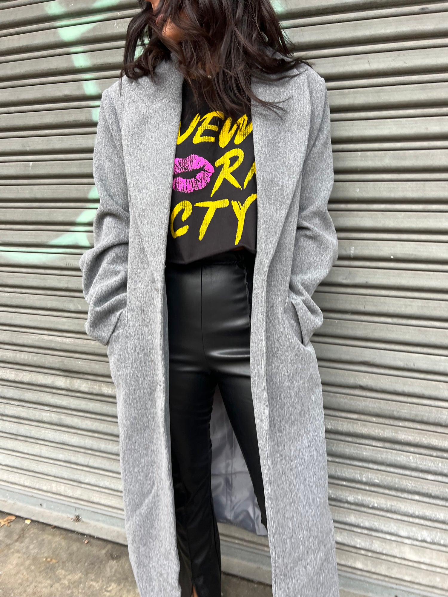 distressed new york city graphic tshirt
