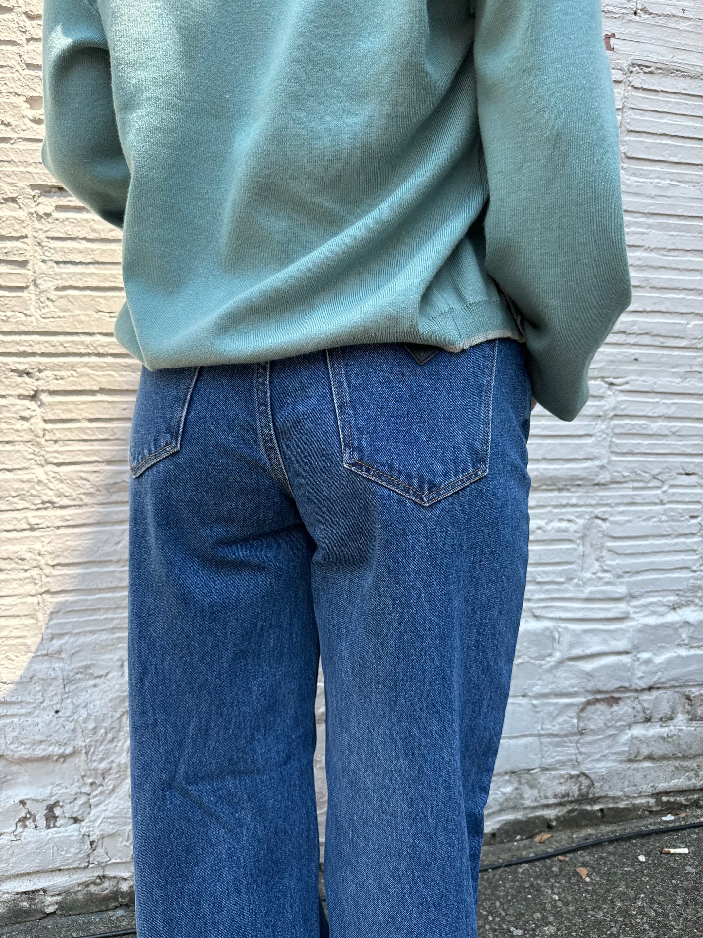 ABRAND 95 MID BAGGY BELLA JEANS