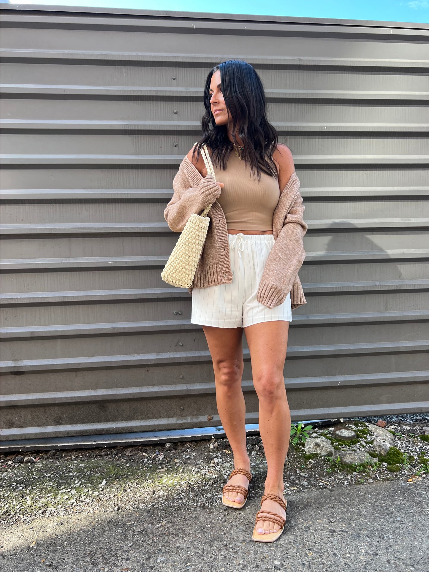 neutral summer outfit inspo
