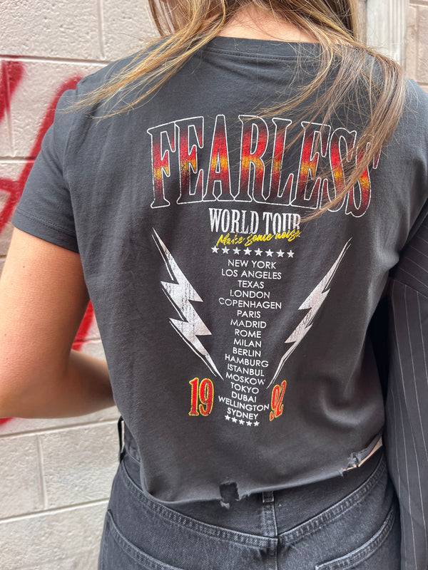 PRINCE PETER COLLECTION FEARLESS 1992 WORLD TOUR BAND TEE - THE HIP EAGLE BOUTIQUE