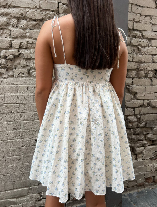 flowy mini dress