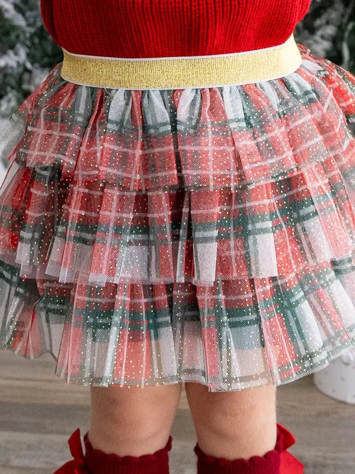 CHRISTMAS PLAID TUTU