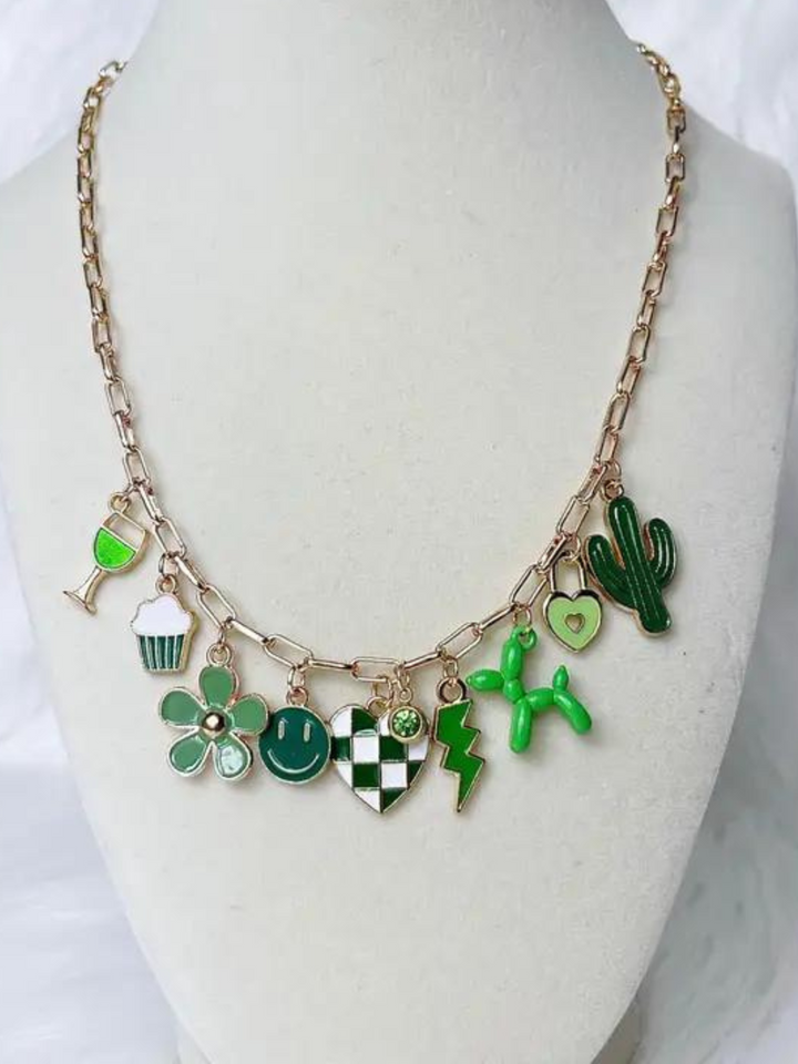 LUCKY YOU CHARM NECKLACE
