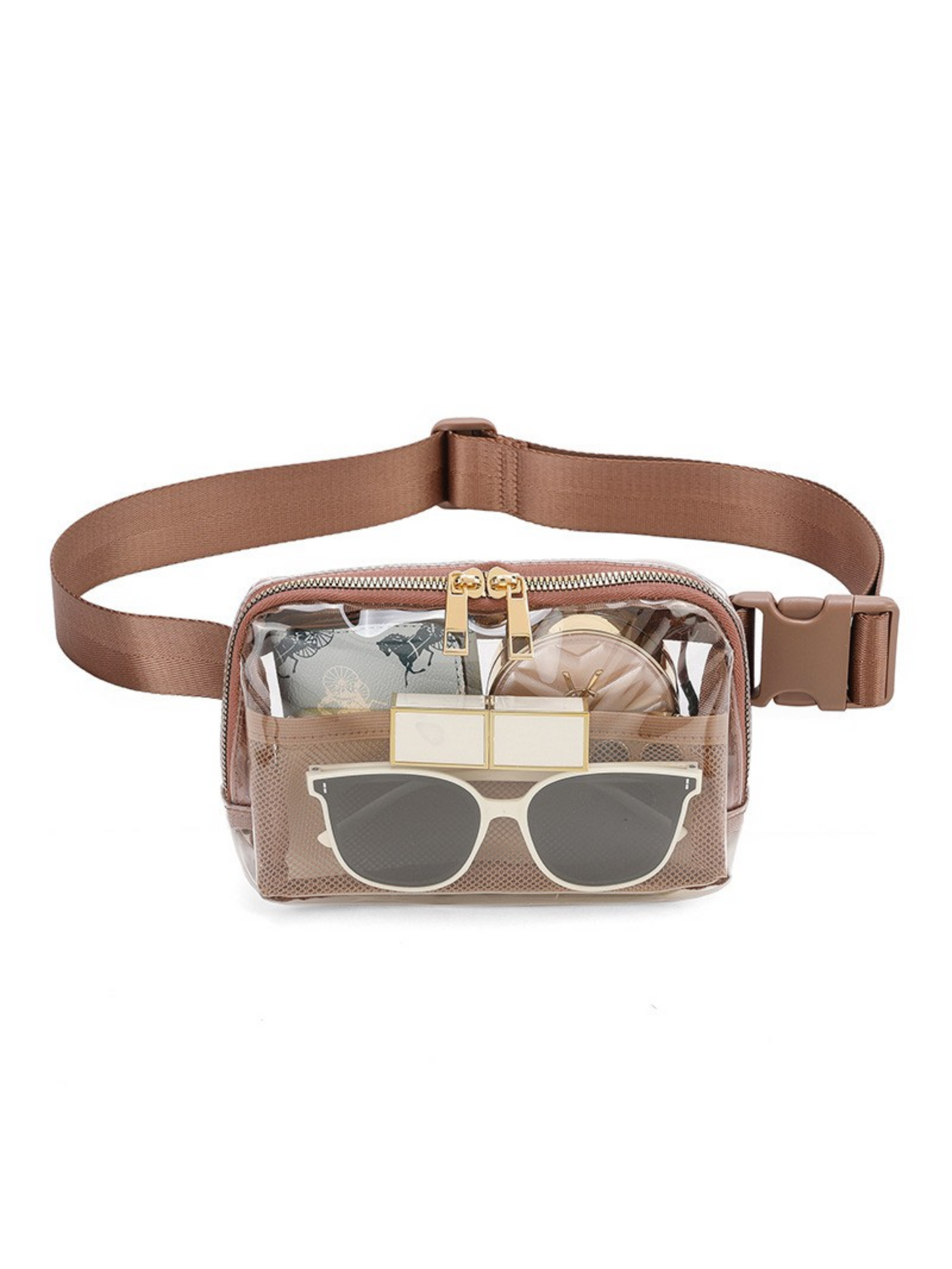 CLEAR BELT BAG