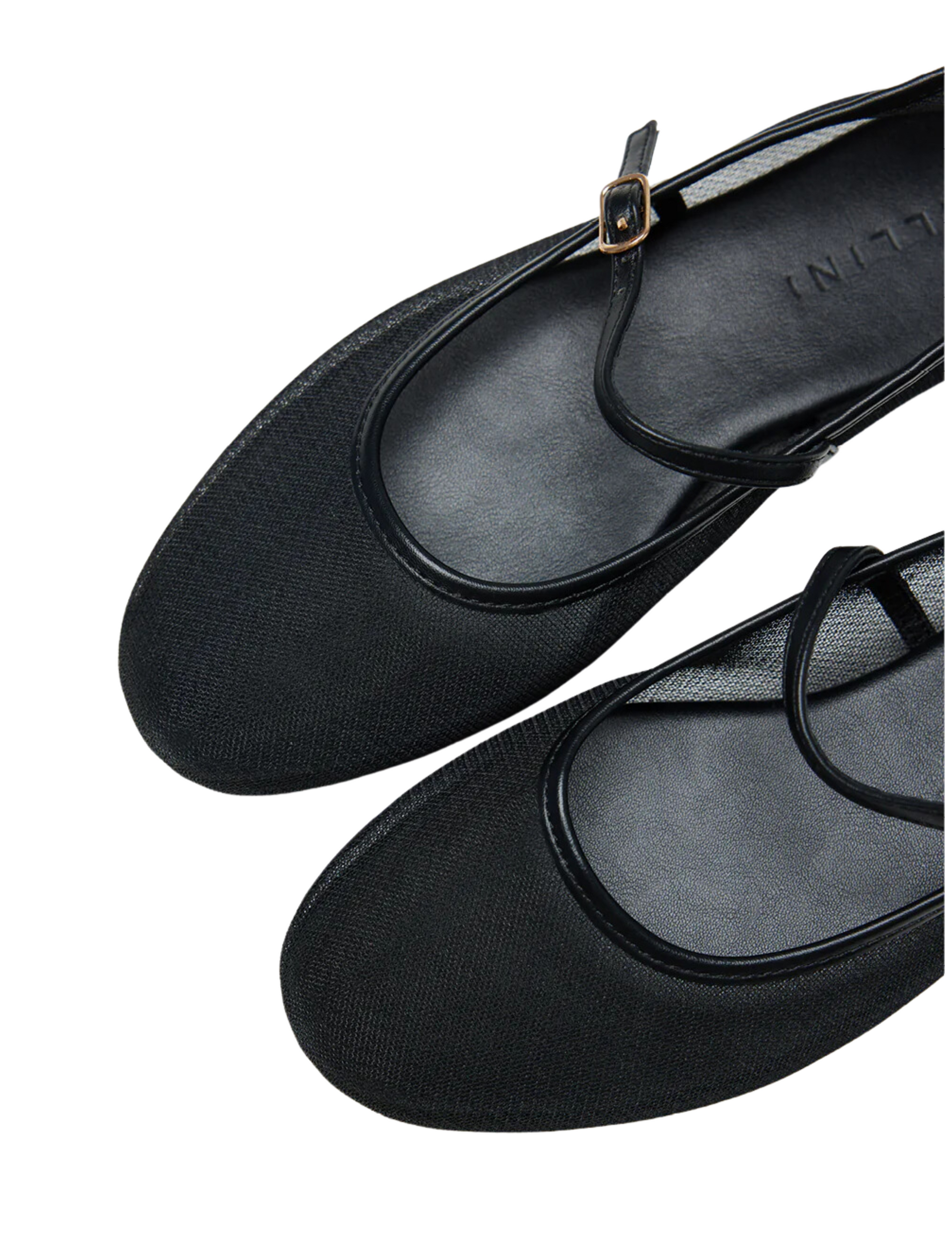 Billini Gilda black mesh ballet flat