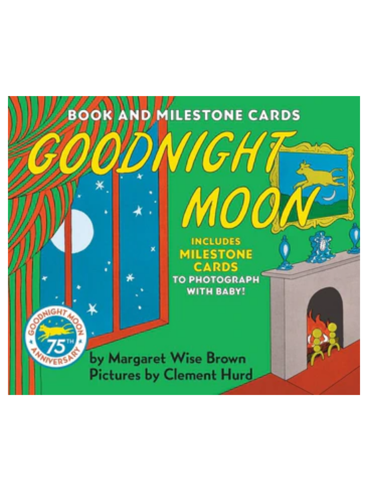 GOODNIGHT MOON BOOK AND BABY MILESTONE CARDS - THE LITTLE EAGLE 