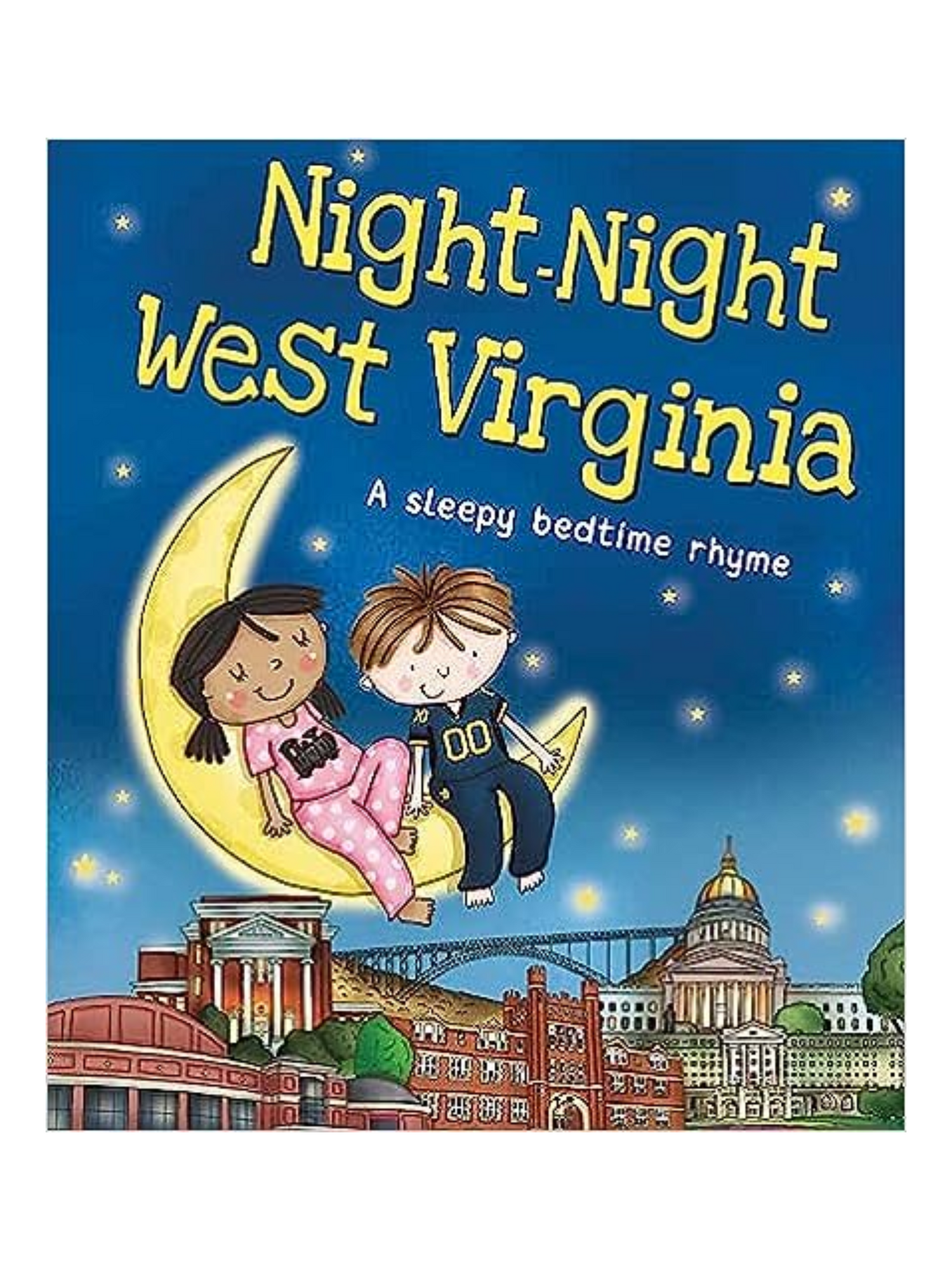 NIGHT NIGHT WEST VIRGINIA CHILDREN'S BOOK - THE LITTLE EAGLE BOUTIQUE