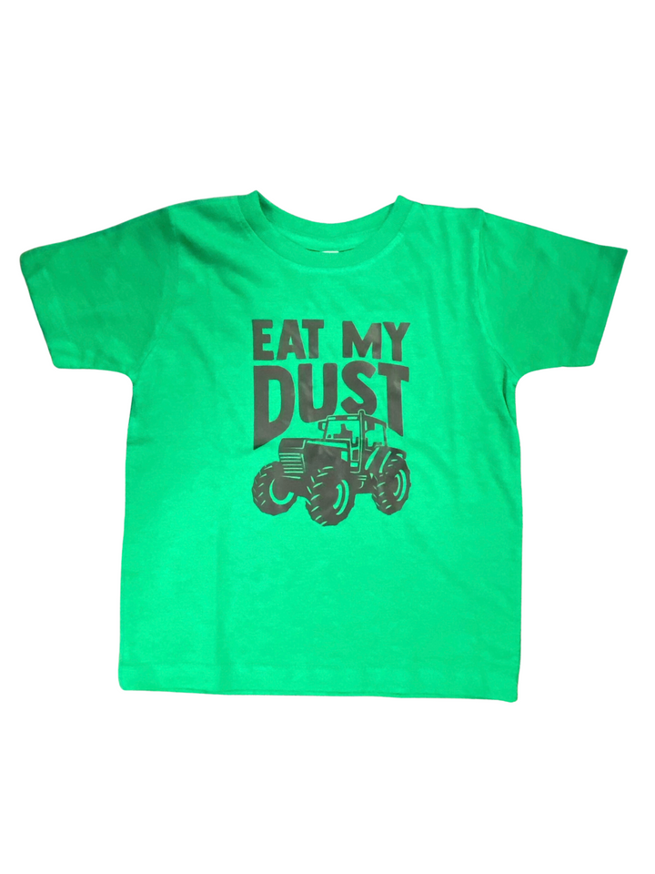 BOYS EAT MY DUST GRAPHIC TEE - THE LITTLE EAGLE BOUTIQUE