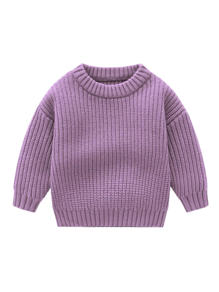 CLASSIC SWEATER IN LILAC