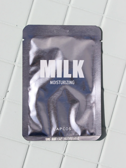LAPCOS DAILEY FACIAL SHEET MASKS: MILK - THE HIP EAGLE BOUTIQUE