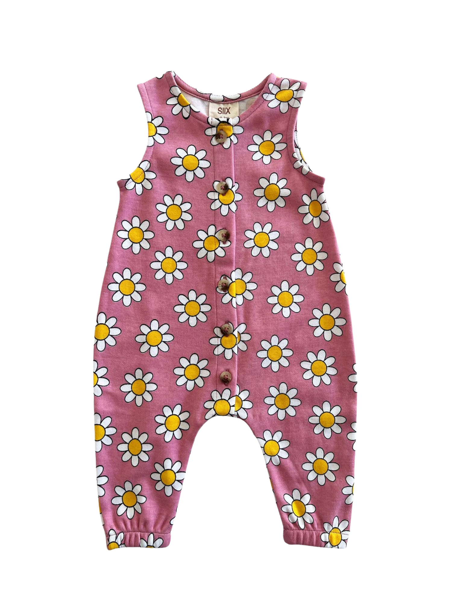 BABY GIRL UPSY DAISY JUMPSUIT - THE LITTLE EAGLE BOUTIQUE