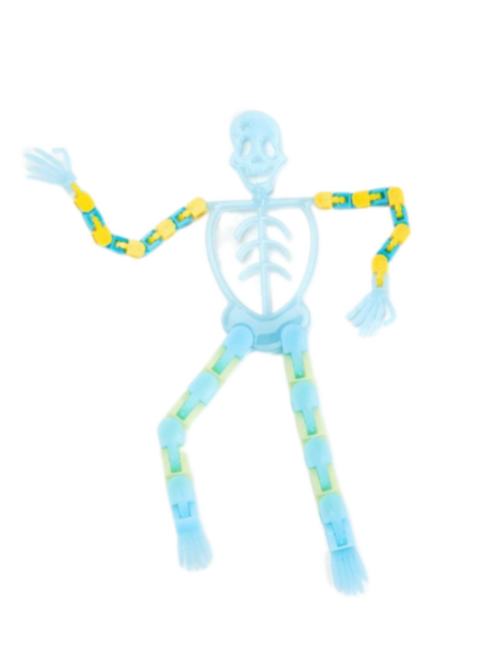 POSABLE SKELETON GLOW IN THE DARK TOY - THE LITTLE EAGLE BOUTIQUE