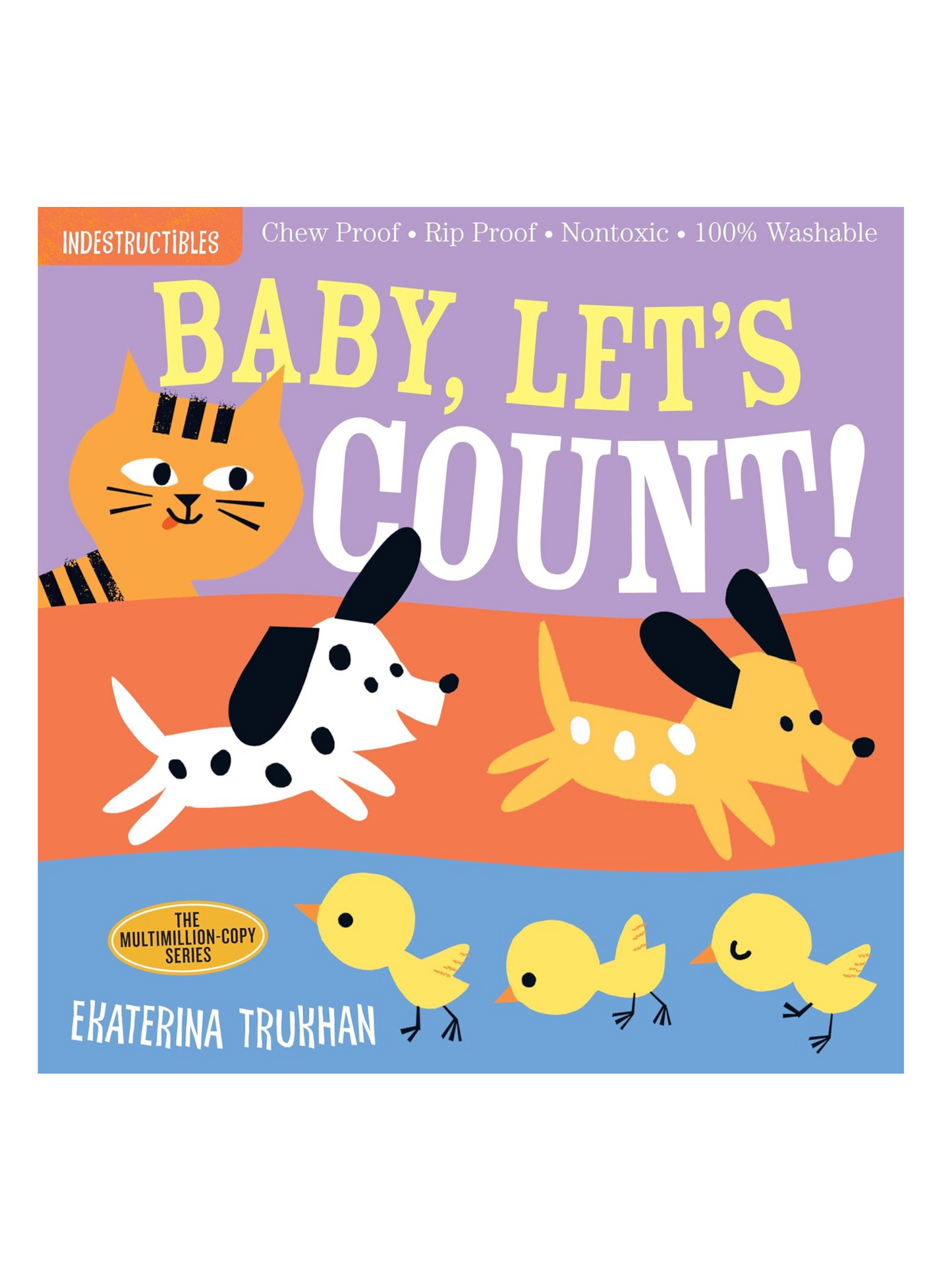 BABY LET'S COUNT THE ORIGINAL INDESTRUCTIBLES BOOKS - THE LITTLE EAGLE BOUTIQUE