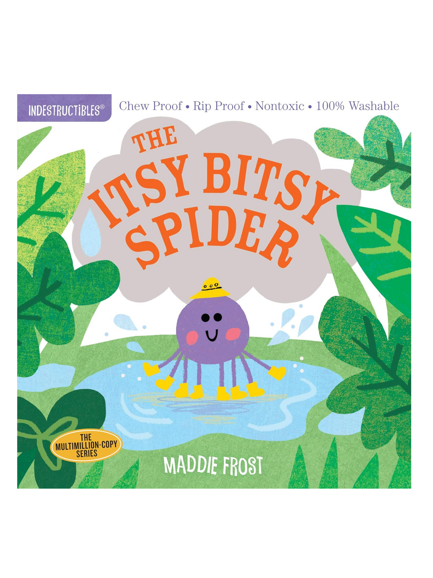 THE ITSY BITSY SPIDER THE ORIGINAL INDESTRUCTIBLES BOOKS - THE LITTLE EAGLE BOUTIQUE