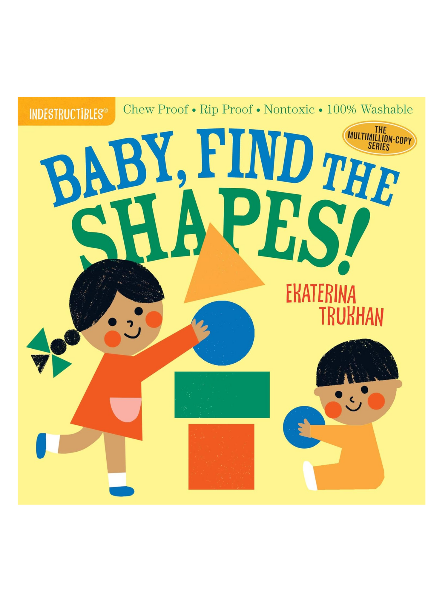 BABY FIND THE SHAPES THE ORIGINAL INDESTRUCTIBLES BOOKS - THE LITTLE EAGLE BOUTIQUE