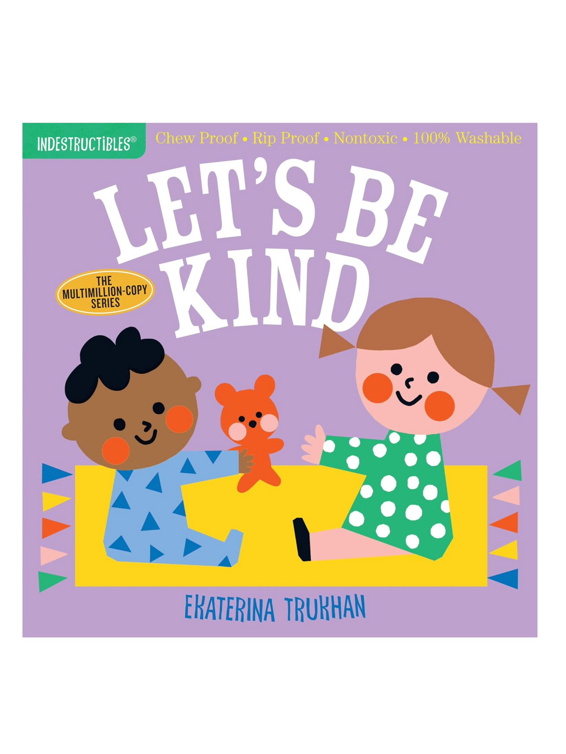 LET'S BE KIND THE ORIGINAL INDESTRUCTIBLES BOOKS - THE LITTLE EAGLE BOUTIQUE