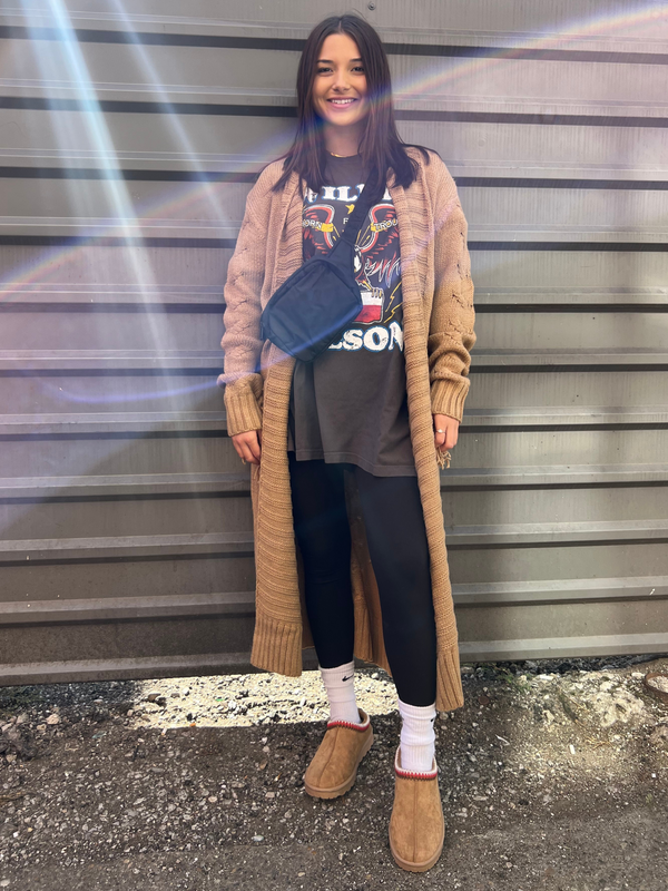 LESLIE FRINGE DUSTER CARDI - THE HIP EAGLE BOUTIQUE