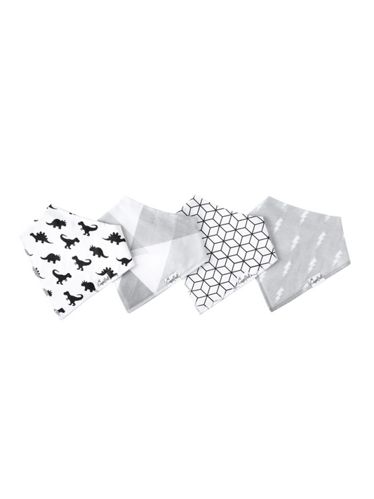 COPPER PEARL BANDANA BIBS IN WILD - THE LITTLE EAGLE BOUTIQUE