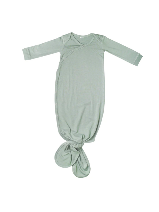 COPPER PEARL KNOTTED GOWN IN BRIAR - THE LITTLE EAGLE BOUTIQUE