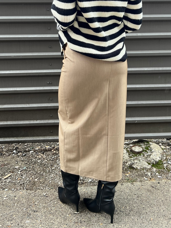 TAILORED MIDI SKIRT - THE HIP EAGLE BOUTIQUE