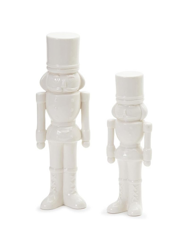 SET OF 2 PORCELAIN NUTCRACKERS - THE HIP EAGLE BOUTIQUE