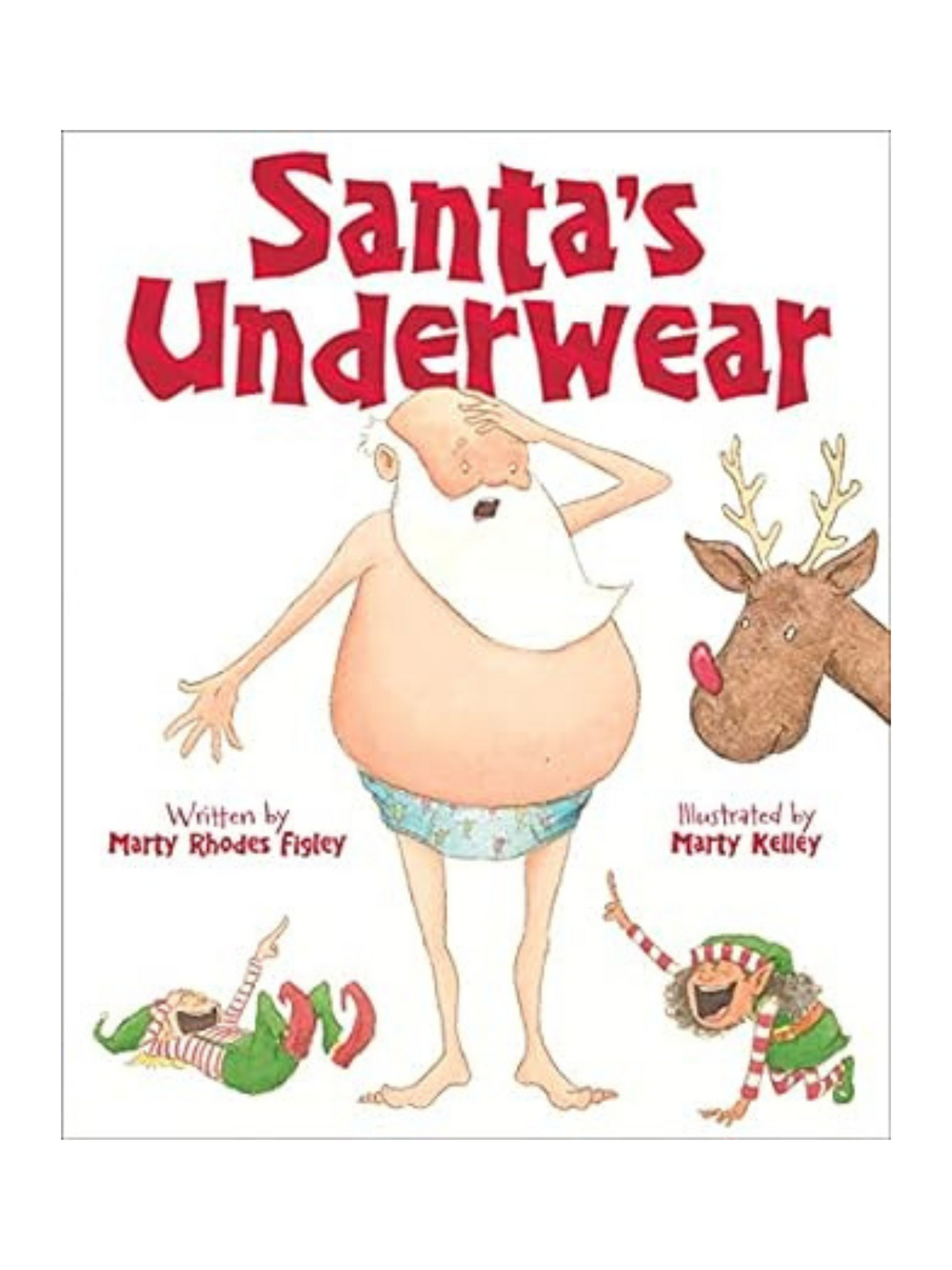 SANTA'S UNDERWEAR CHILDREN'S HOLIDAY BOOK - THE HIP EAGLE BOUTIQUE