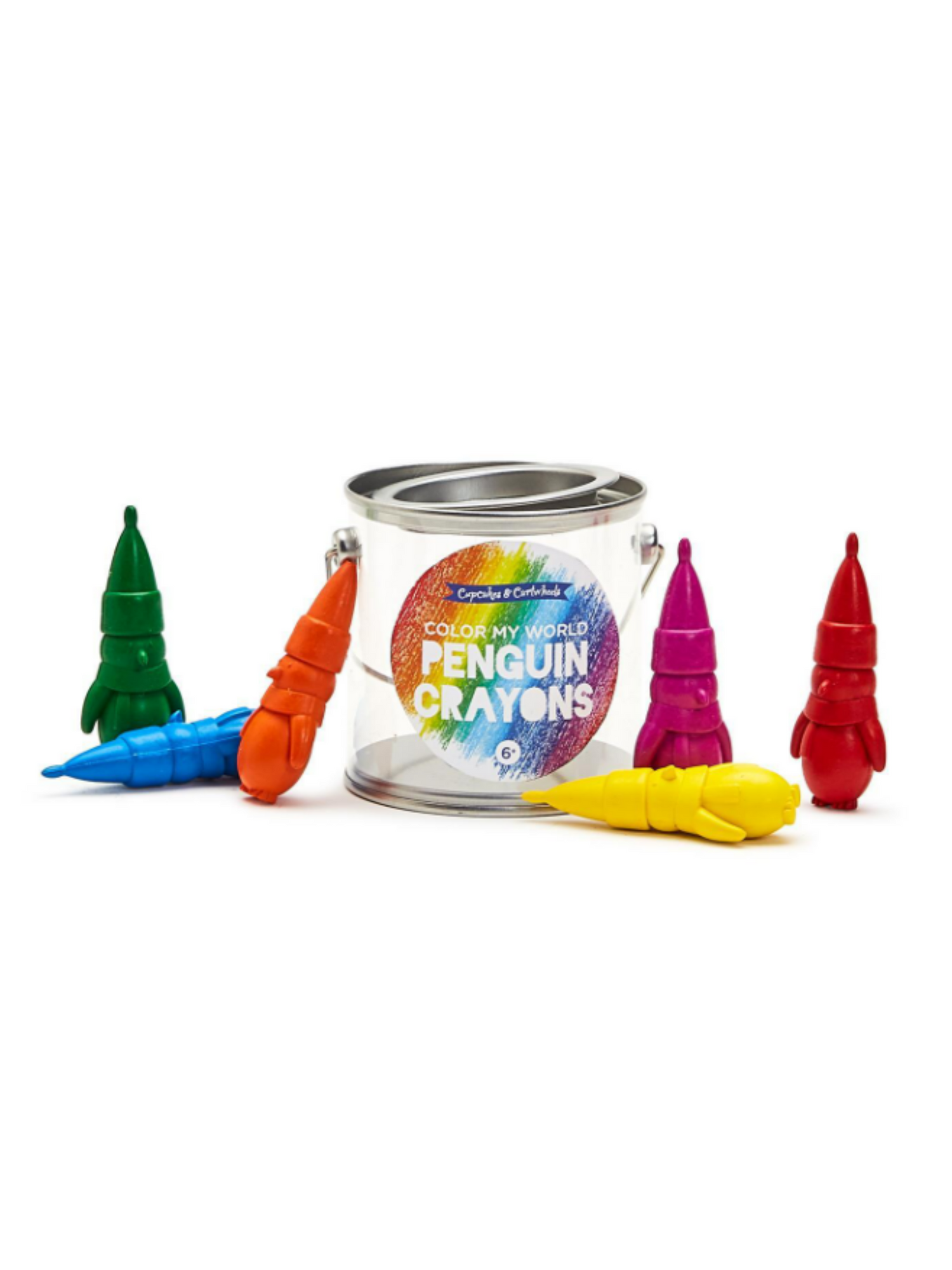 COLOR MY WORLD PENGUIN CRAYONS - THE HIP EAGLE BOUTIQUE