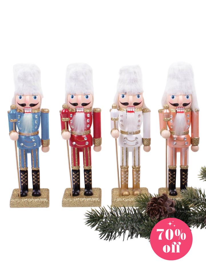 HAND-PAINTED NUTCRACKERS