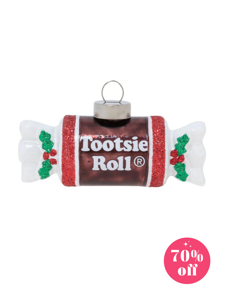 KAT + ANNIE HOLIDAY TOOTSIE ROLL ORNAMENT