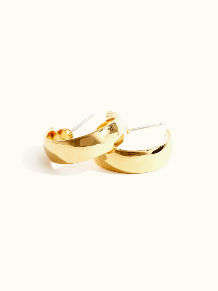 able gold filled earring hoops