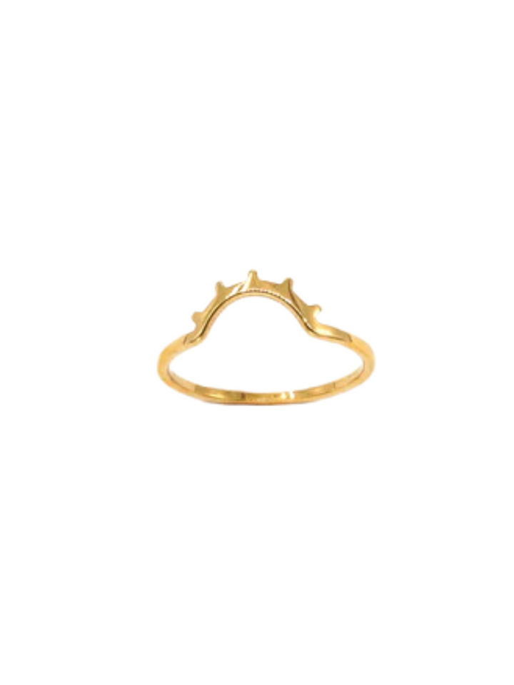 may martin sonny gold plated rings