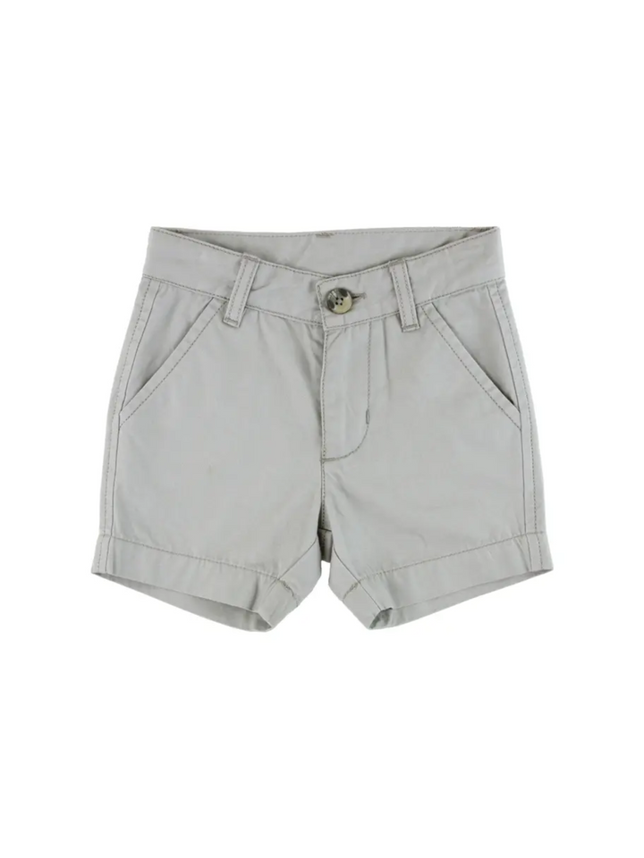 boys gray chino shorts