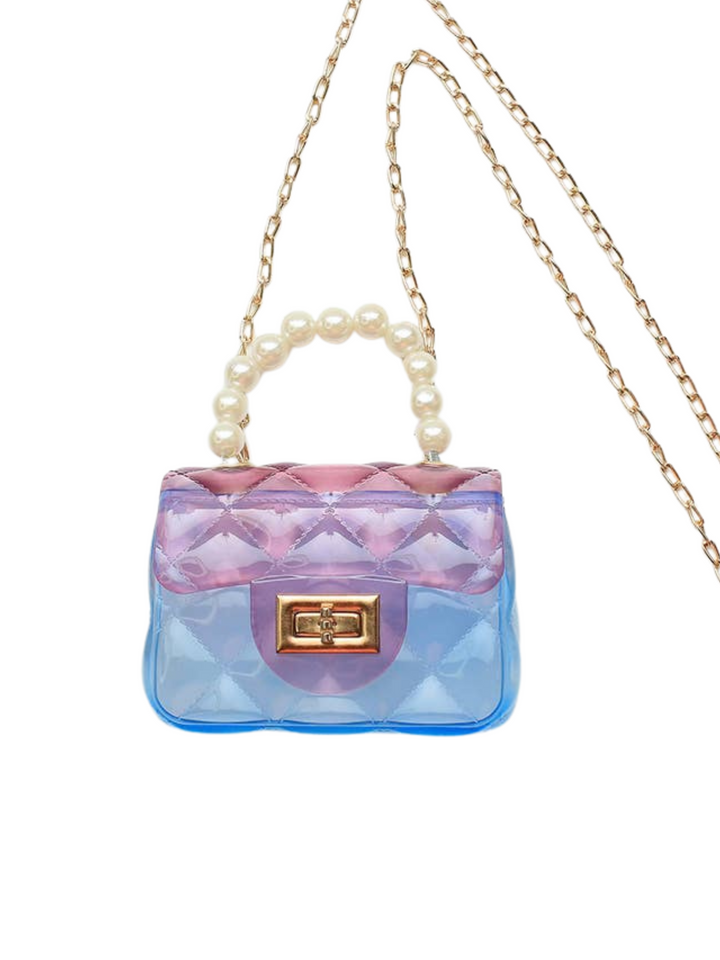 BLUE OMBRE JELLY BAG