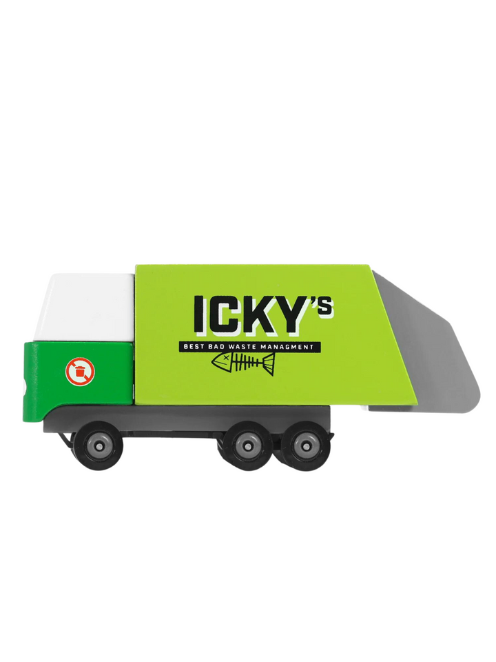 CANDYLAB TOYS GARBAGE TRUCK - THE LITTLE EAGLE BOUTIQUE 