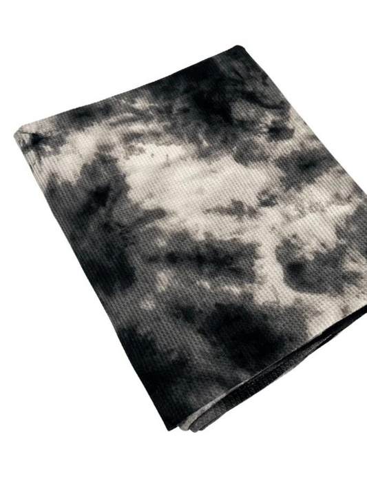 ORGANIC COTTON WAFFLE SWADDLE IN TIE DYE - THE LITTLE EAGLE BOUTIQUE