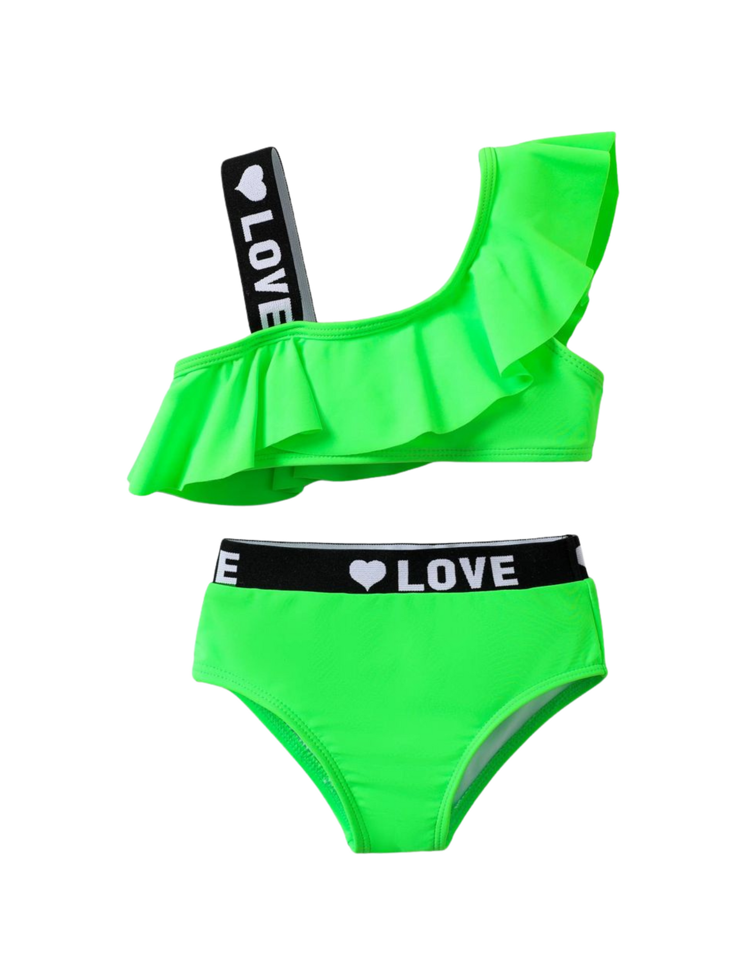 GIRL'S TWO PIECE SWIMSUIT