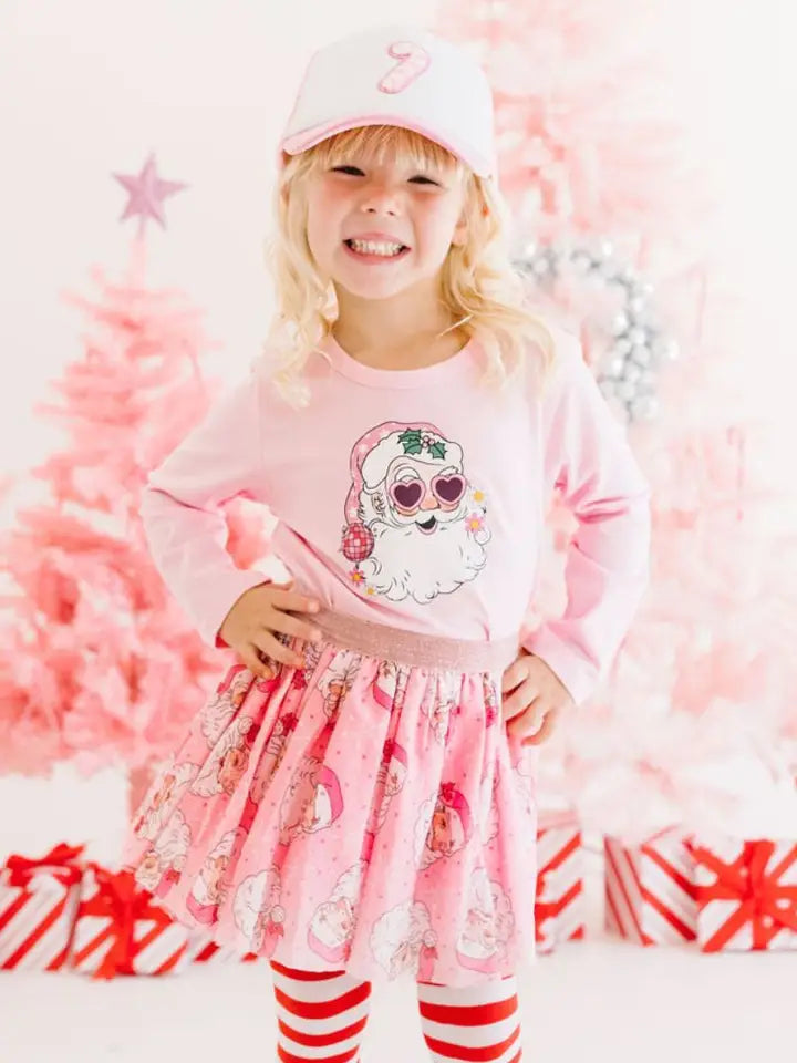 PINK VINTAGE SANTA TUTU