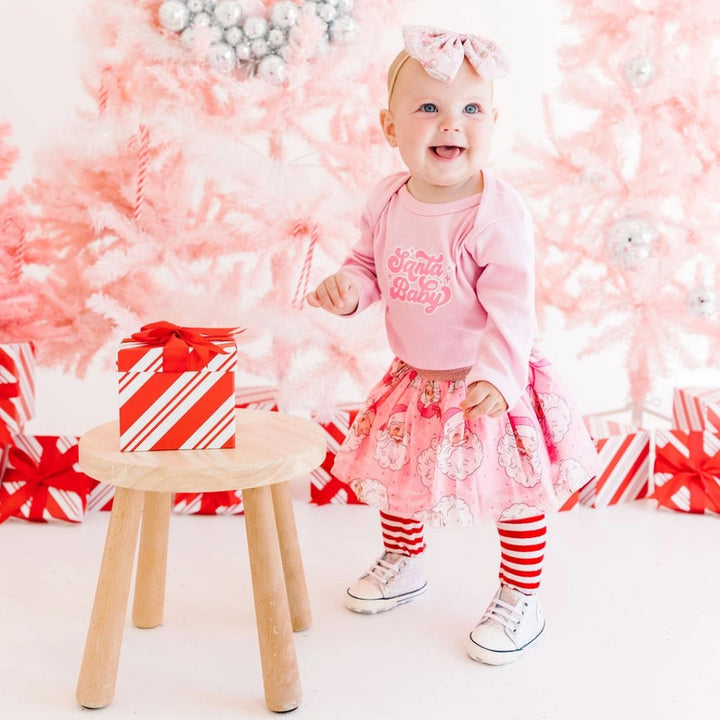 PINK VINTAGE SANTA TUTU